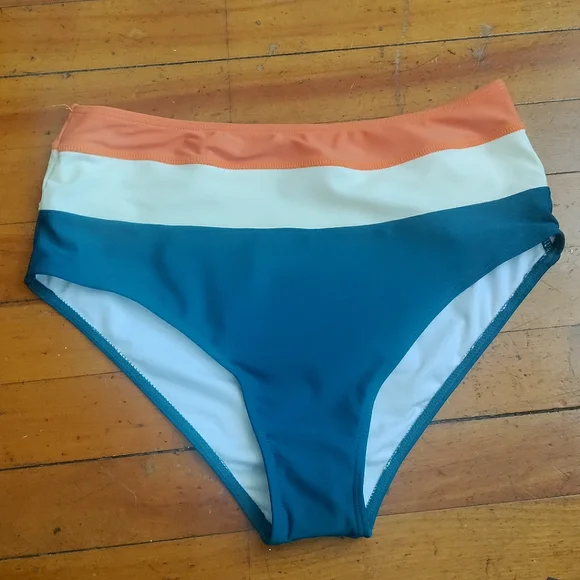NWOT Colorblock Bikini Size S - Picture 7 of 11
